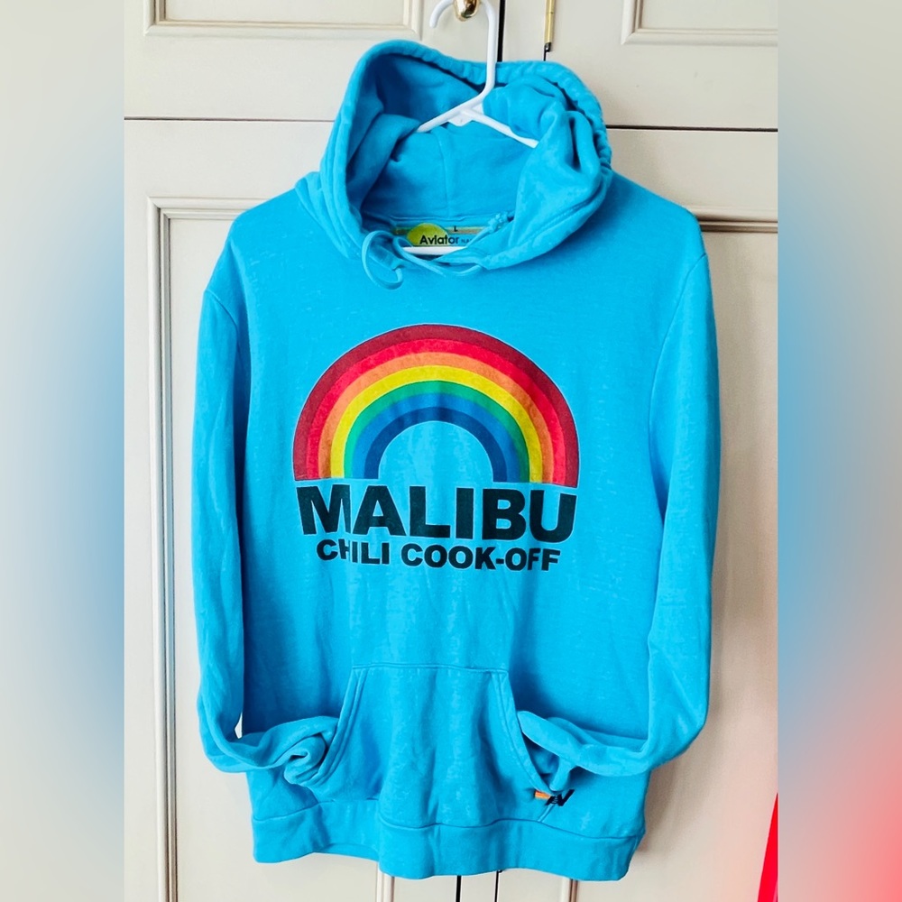 Aviator Nation Malibu Chili Cookoff RARE Hoodie.2021.
Like New. Large 🦋🦋🦋🦋